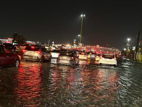 Se inundan diversas zonas de Torreón tras las lluvias