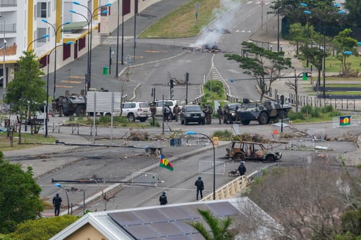 Disturbios independentistas en Nueva Caledonia. (EFE)