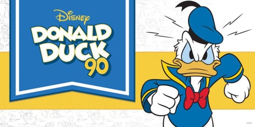 Aniversario. El 'Pato Donald' surgió el 9 de junio de 1934 y es uno de los favoritos de la familia del estudio Disney.