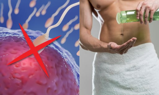 Imagen Gel anticonceptivo masculino que se aplica en la espalda