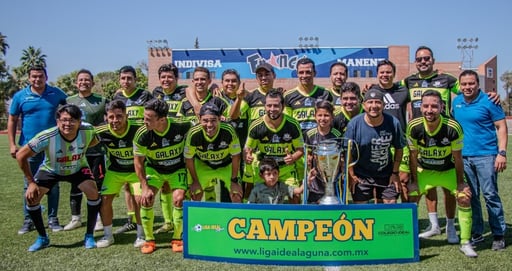 Imagen Se queda el Galaxy FC con el campeonato de Segunda Fuerza en la Liga IDEAL
