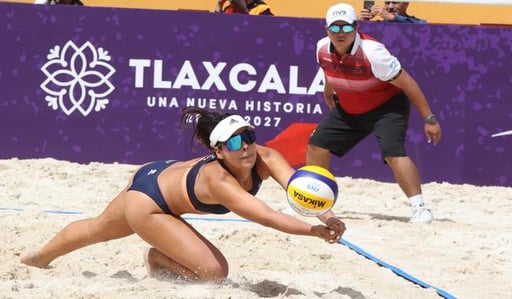 Imagen Arrasa México en debut del Preolímpico de Voleibol de Playa Tlaxcala 2024