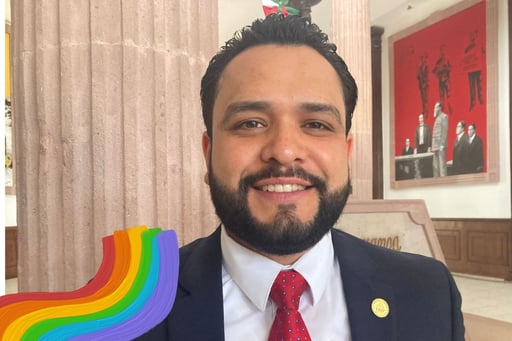 Imagen Diputado presentará 5 iniciativas a favor de la comunidad LGBT+