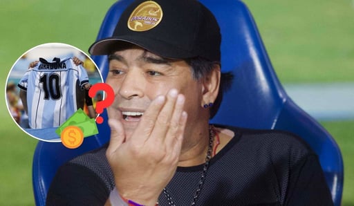 Imagen ¿Cuánto costará la camiseta que usó Maradona en el mundial de México 86?