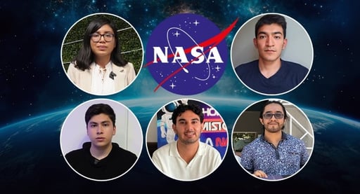 Imagen Cinco jóvenes mexicanos realizarán estancias en la NASA este 2024