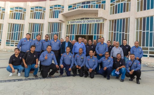 Los festejos arrancaron con una misa en el Cerro de las Noas.