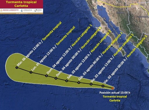 Imagen Se forma nuevo ciclón, ¿cuándo será huracán y qué estados afectará?