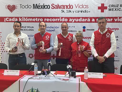 Imagen Anuncia Cruz Roja la carrera Todo México Salvando Vidas en Saltillo