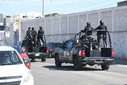 Agentes de Policía. (ARCHIVO)