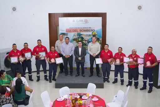 Cuerpo de Bomberos. (DIANA GONZÁLEZ)