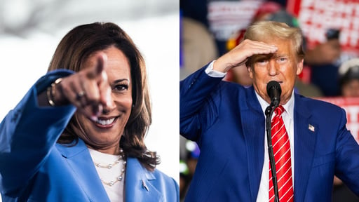 Imagen Kamala Harris borra ventaja de Donald Trump