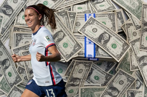 Imagen Alex Morgan: ¿De cuánto es la fortuna que tiene la leyenda del futbol femenil?