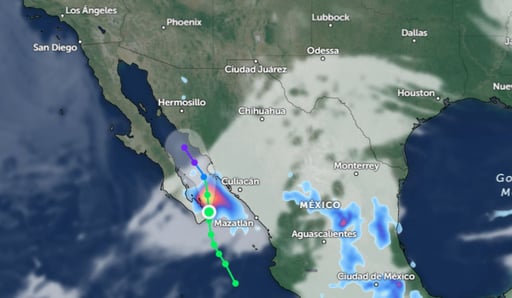 Imagen Playas de Sonora cierran por tormenta tropical 'Ileana'