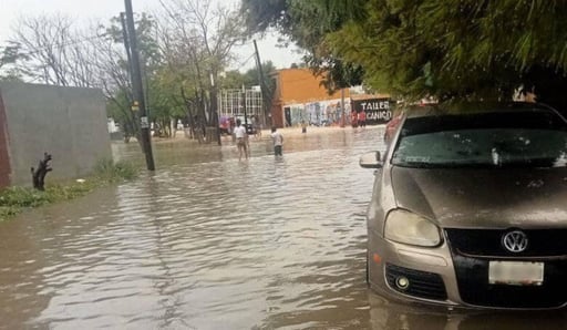 Imagen Sufren escuelas en Coahuila afectaciones por fuertes lluvias