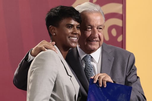 Imagen López Obrador premia con más de 78 mdp a medallistas en París 2024