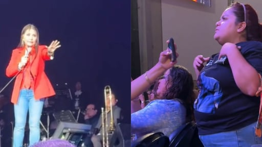 Imagen Ana Gabriel genera controversia por petición a fanática en concierto | Video