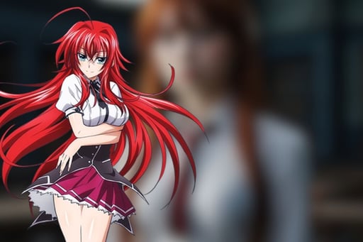 Imagen Así se vería Rias Gremory de High School DxD en la vida real