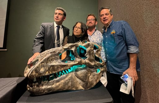 Imagen Descubren nueva especie de Tiranosaurio en Coahuila