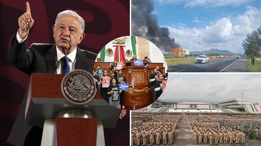 Imagen Violencia: AMLO cierra sexenio del 'fin de la guerra contra el narco' con casi 200 mil homicidios