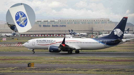 Aeropuerto Internacional de la Ciudad de México (AICM). (ARCHIVO)