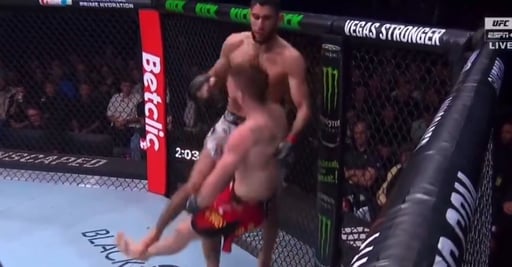 Imagen UFC: Matt Frevola recibe brutal KO por parte de Fares Ziam | VIDEO