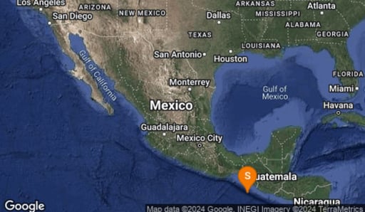 Imagen Sismo de 4.1 sacude al suroeste de Ciudad Hidalgo, Chiapas