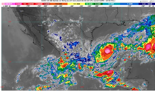 FOTO: Sistema Meteorológico Nacional