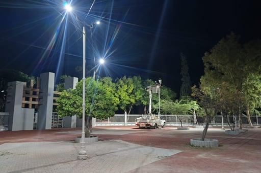 Imagen Inicia rehabilitación de luminarias LED en el Parque Vivero Las Auras en Lerdo