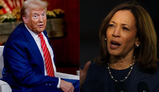 Imagen Donald Trump elogia a Kamala Harris como 'superviviente' con buenos modales