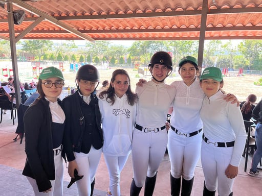 Camila, Regina Vale, Isabel, Mary Fer y Paula, representaron a la Comarca Lagunera en Guadalajara. (Especial)