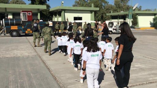 Imagen Pequeños de Casa Hogar Abrázame se vuelven “soldados por un día”