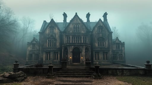 Imagen La mansión victoriana, hogar del Halloween