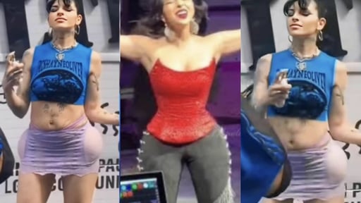 Imagen Look de Cazzu causa revuelo en redes; ¿indirecta para Ángela Aguilar?