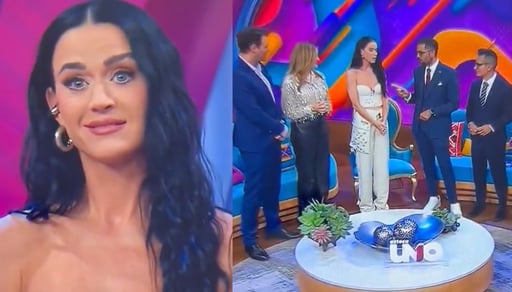 Katy Perry en Venga la Alegría (CAPTURA)