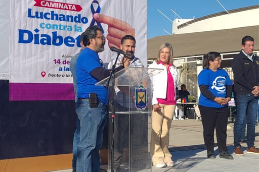 Imagen Realizan caminata 'Actívate por la Diabetes' en Piedras Negras