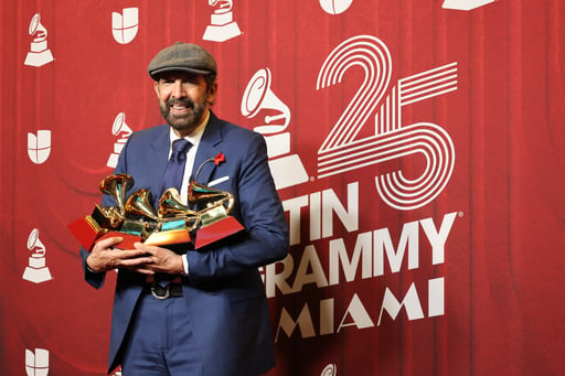 Imagen Juan Luis Guerra conquista los Grammy Latino