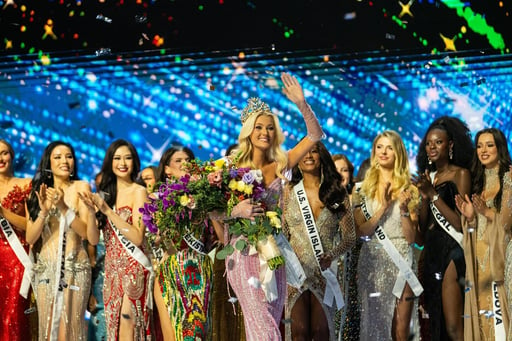 Imagen Dinamarca se lleva la corona de Miss Universo 2024; México obtiene el tercer lugar