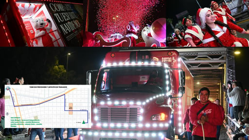 Imagen ¡Es hoy, es hoy! Caravana Navideña Coca-Cola ¿a qué hora y cuál será su recorrido?