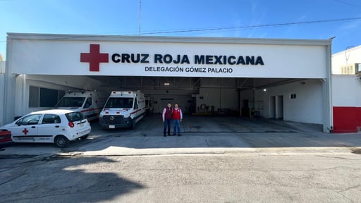 Imagen Recibe Cruz Roja Gómez Palacio donativo en especie de parte de empresario lagunero