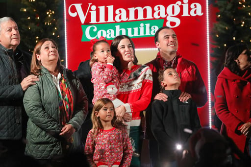 Imagen Manolo Jiménez y Paola Rodríguez dan inicio a VillaMagia Coahuila 2024