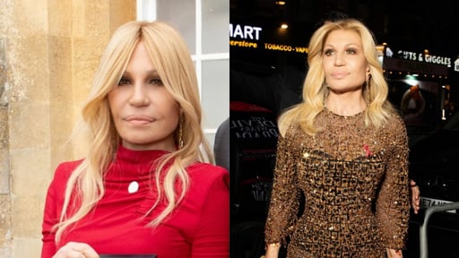 Imagen Donatella Versace impresiona con su cambio de imagen durante gala