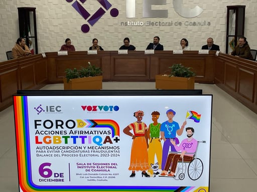 Imagen Blindan candidaturas de la comunidad LGBTTTIQA+ contra fraudes