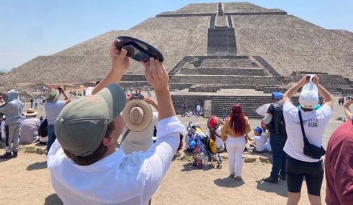 Imagen Teotihuacán rompe récord de visitantes en 2024