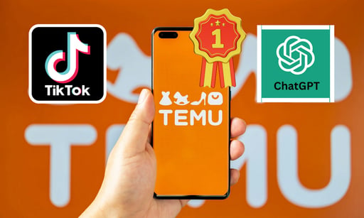 Imagen Temu le gana a TikTok y ChatGpt; la app más descargada en EU