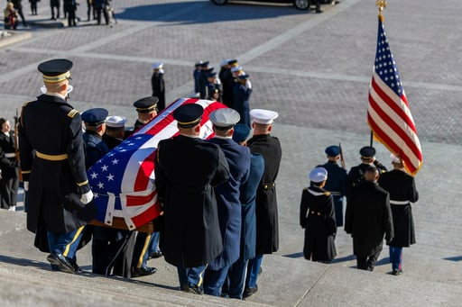 Imagen Jimmy Carter: Celebran funeral de Estado en Catedral de Washington | EN VIVO