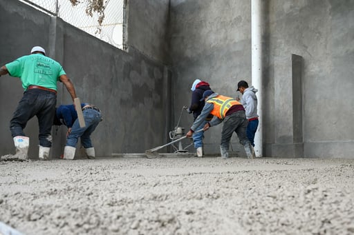 Imagen Avanzan obras de rehabilitación del taller municipal en Lerdo