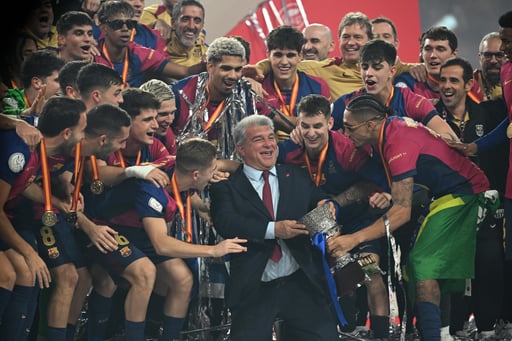 Imagen Barcelona vence al Real Madrid y es campeón de la Supercopa de España