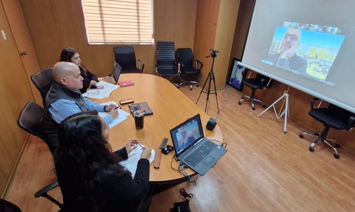 El Municipio de Torreón sostuvo una reunión virtual con autoridades de la ciudad de Nancy, en Francia. (FABIOLA P. CANEDO)