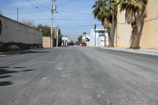 Imagen Concluye pavimentación en calle Heliotropos de Lerdo