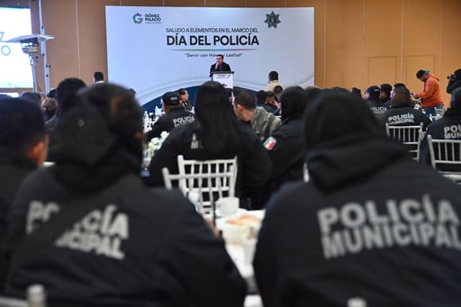 Imagen Reconoce Ayuntamiento labor de policías de Gómez Palacio